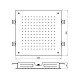 Верхний душ Almar Square Temptation 50х50 см 1 режим E044024.MS