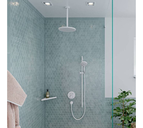 Корзинка угловая Hansgrohe AddStoris белый матовый 41741700