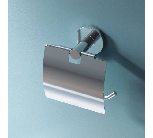 Держатель для туалетной бумаги с крышкой AM.PM X-Joy хром A85A341400