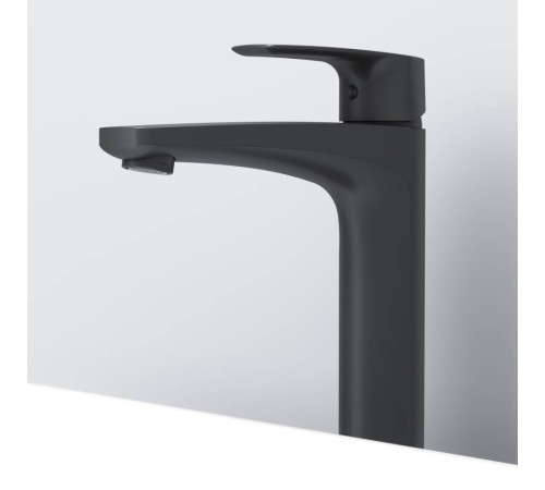 Смеситель для раковины AM.PM Gem матовый черный F90A92022