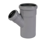 Тройник для внутренней канализации Ostendorf HTEA 90/50 мм 45° 114220