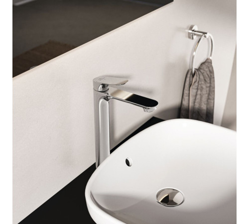 Смеситель для раковины Ideal Standard Ceralife O 24 см BlueStart с донным клапаном хром BE013AA