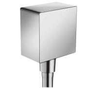 Шланговое подсоединение hansgrohe Fixfit Square с обратным клапаном 1/2 26455000