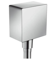Шланговое подсоединение hansgrohe Fixfit Square с обратным клапаном 1/2 26455000