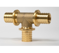 Тройник равнопроходной REHAU RAUTITAN MX 63-63-63 латунь 11092811001