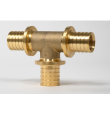 Тройник равнопроходной REHAU RAUTITAN MX 63-63-63 латунь 11092811001