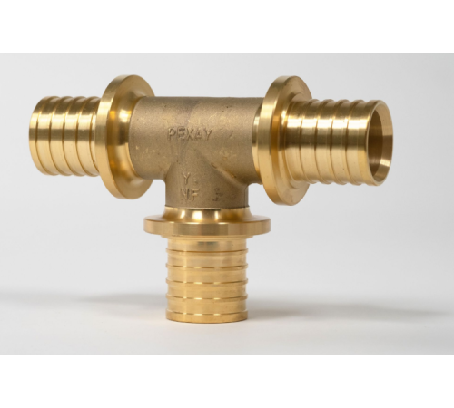 Тройник равнопроходной REHAU RAUTITAN MX 63-63-63 латунь 11092811001