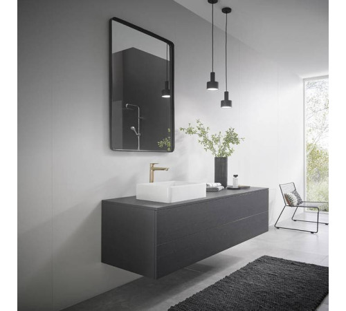 Смеситель для раковины Hansgrohe Talis E 240 без донного клапана шлифованная бронза 71717140