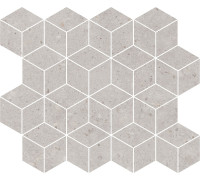 Декор мозаичный Kerama Marazzi Риккарди серый светлый матовый 45x37.5 см T017\14053