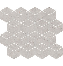Декор мозаичный Kerama Marazzi Риккарди серый светлый матовый 45x37.5 см T017\14053