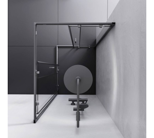 Душевое ограждение AM.PM Gem 100x80 см без поддона W93G-404-100280-BT