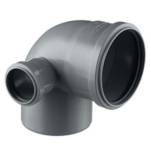 Отвод комбинированный 90° Ostendorf HT 110/50 мм с выходом слева 904024