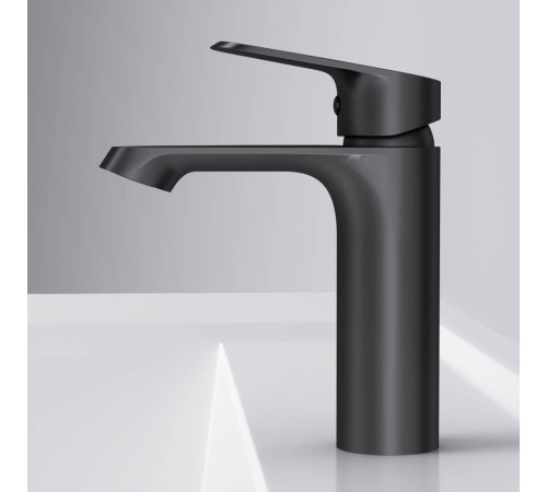 Смеситель для раковины AM.PM Func черный матовый F8F02122