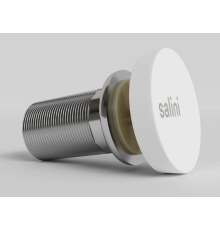 Донный клапан Salini S-Sense D 504 для раковин белый глянцевый 162202G