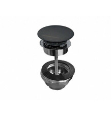 Донный клапан для раковины Scarabeo 1 1/4 хром/Lava 10010CCR37