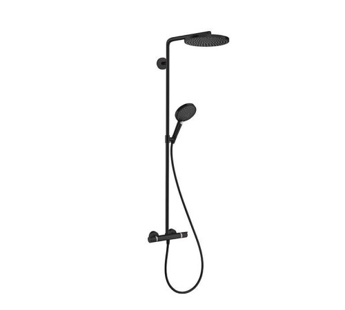 Душевая стойка с термостатом Hansgrohe Raindance S 240 1jet черный матовый 27633670