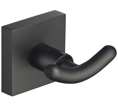 Крючок двойной Timo Selene черный 12012/03