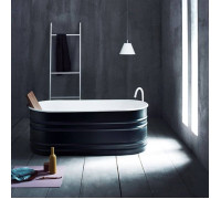 Ванна отдельностоящая Agape Vieques 171x72.6x63.5 см темно-серая AVAS0911ZG