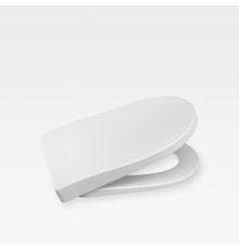 Сиденье для унитаза Armani/Roca Baia микролифт off-white 7.801C.3.291.B