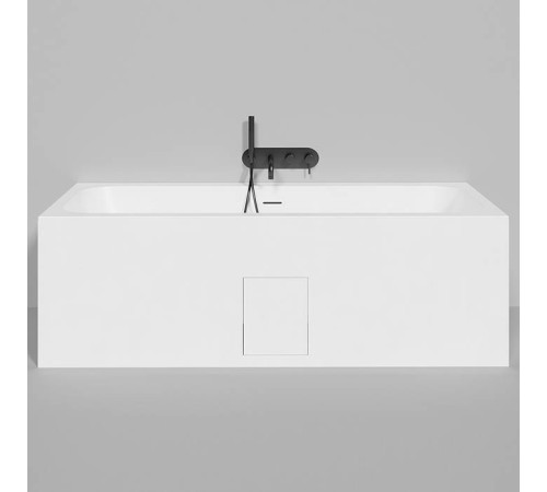 Ванна встраиваемая на ножках Salini Orlanda Axis Kit 180х80х60 см UpDown S-Sense белый глянцевый 103312G