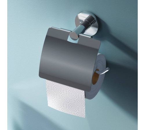 Держатель для туалетной бумаги с крышкой AM.PM X-Joy хром A85A341400