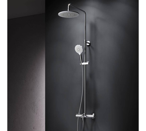 Душевая система AM.PM Like ShowerSpot с термостатом сталь F0780564