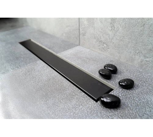 Душевой лоток Peštan Confluo Frameless Line Matte Black 750 мм 13701321