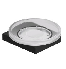 Мыльница Kludi VELA C 110x112x30 мм черный матовый 3198539