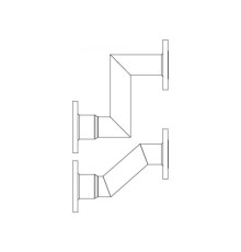 Трубы подачи и возврата в разделитель Vaillant 28 м3/ч DN80 7106876