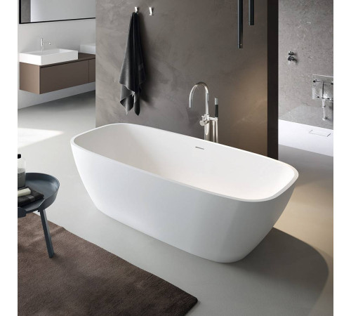 Ванна отдельностоящая Gruppo Treesse Brio 170х72х56 см белый матовый V297BO