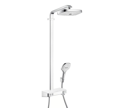 Душевая система для душа с термостатом hansgrohe Raindance Select E 300 3jet 27127000