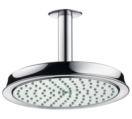 Верхний душ Hansgrohe Raindance Classic 180 мм с потолочным кронштейном 100 мм 27400000