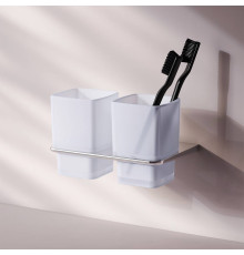 Стакан для зубных щеток двойной AM.PM Inspire V2.0 настенный A50A343400