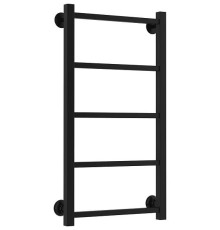 Полотенцесушитель водяной Стилье Версия-КН 40x80 см черный 17640-8040