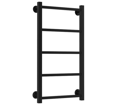 Полотенцесушитель водяной Стилье Версия-КН 40x80 см черный 17640-8040