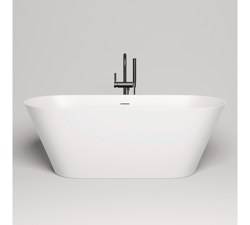 Ванна отдельностоящая Salini Mona 170х72х58.5 см S-Sense белый глянцевый 102912G
