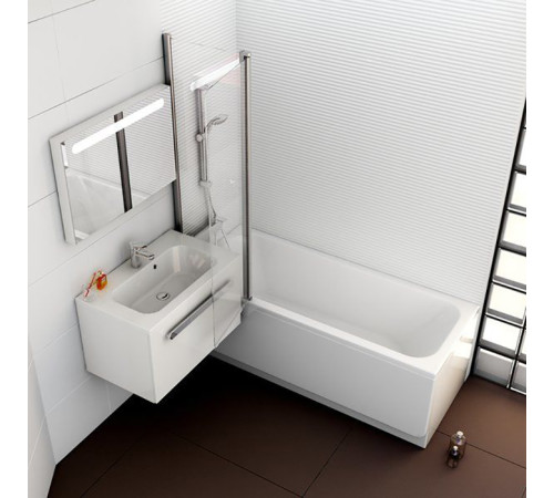 Ванна Ravak Chrome 160х70 см встраиваемая белая C731000000