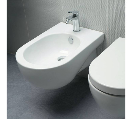 Биде подвесное Azzurra Nuvola 55x35x25 см 1 отв. NUBKS000000MBI