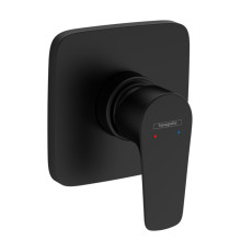 Смеситель для душа Hansgrohe Talis E однорычажный скрытый монтаж матовый черный 71764670