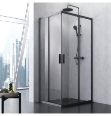 Душевое ограждение AM.PM Gem 100x80 см без поддона W93G-404-100280-BT