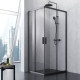 Душевое ограждение AM.PM Gem 100x80 см без поддона W93G-404-100280-BT