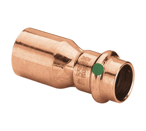 Муфта редукционная Viega Profipress 28х15 мм медь 296469