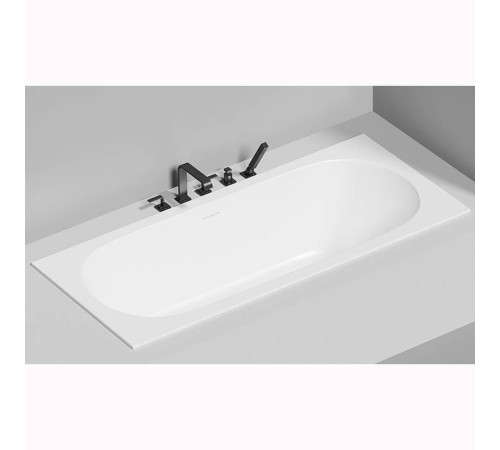 Ванна встраиваемая Salini Ornella Axis 180 Kit 180 х 80 х 60 см S-Sense белый глянцевый UpDown 103511G