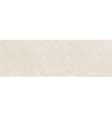 Плитка настенная Laparet Alabama бежевая узор 20x60 см 60017