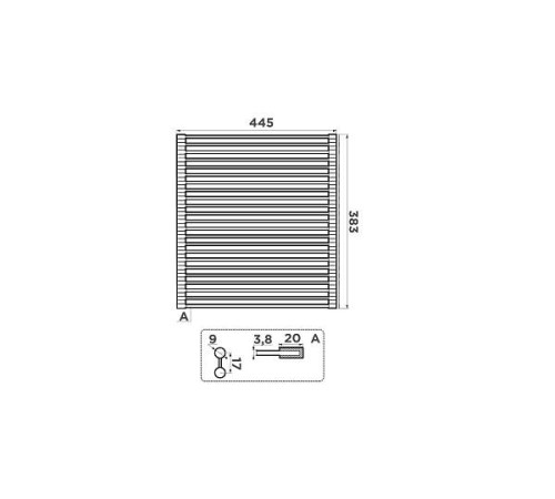 Ролл-мат OMOIKIRI ROLL-05-IN нержавеющая сталь 4997006