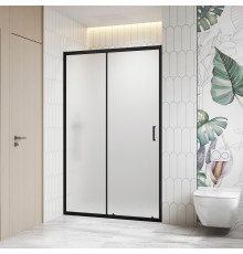 Душевая дверь RGW Classic CL-13B 1500x1850 мм черный матовое стекло 06091315-44