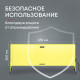 Конвектор электрический ZEDER Blimey 20MX-12 YELLOW Вт 20MX-12 YELLOW