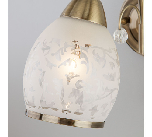 Бра с выключателем 30026/1 античная бронза