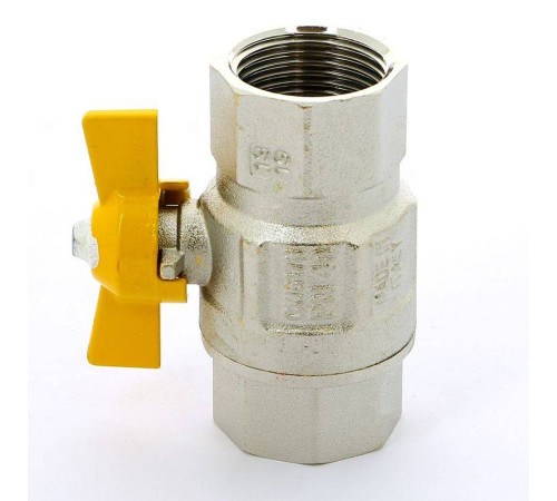 Кран шаровой для газа ITAP London 068 1 ВВ бабочка 0680100