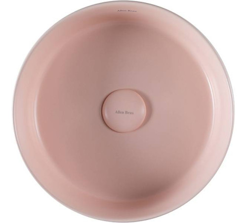 Раковина-чаша Allen Brau Fantasy 36х36х12 см розовый 4.11032.SM